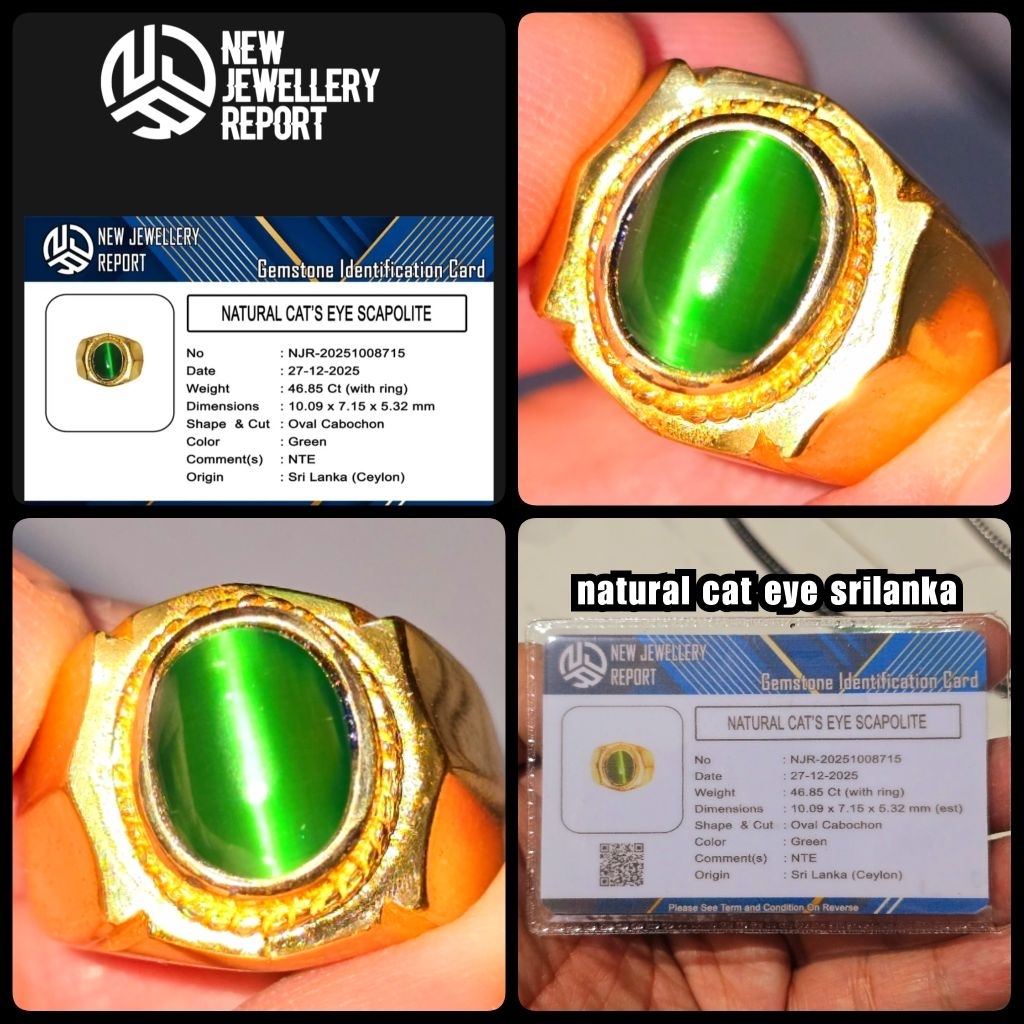 natural cat eye scapolite srilanka ceylon HQ