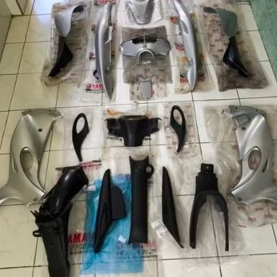 bodi halus+body kasar Jupiter old Jupiter 2001-2003 silver original ygp