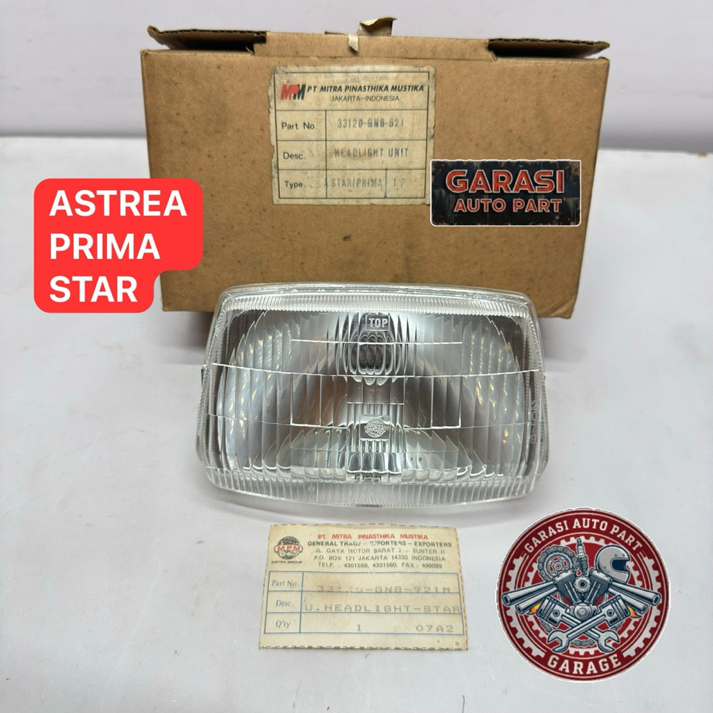 REFLEKTOR LAMPU DEPAN HONDA ASTREA PRIMA STAR 33120-GN8-921