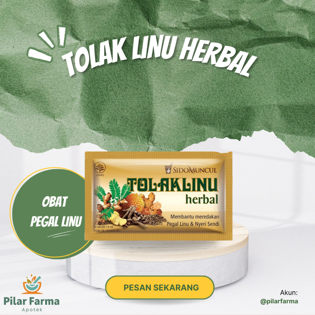 JAMU TOLAK LINU HERBAL SIDO MUNCUL SACHET 15 ML