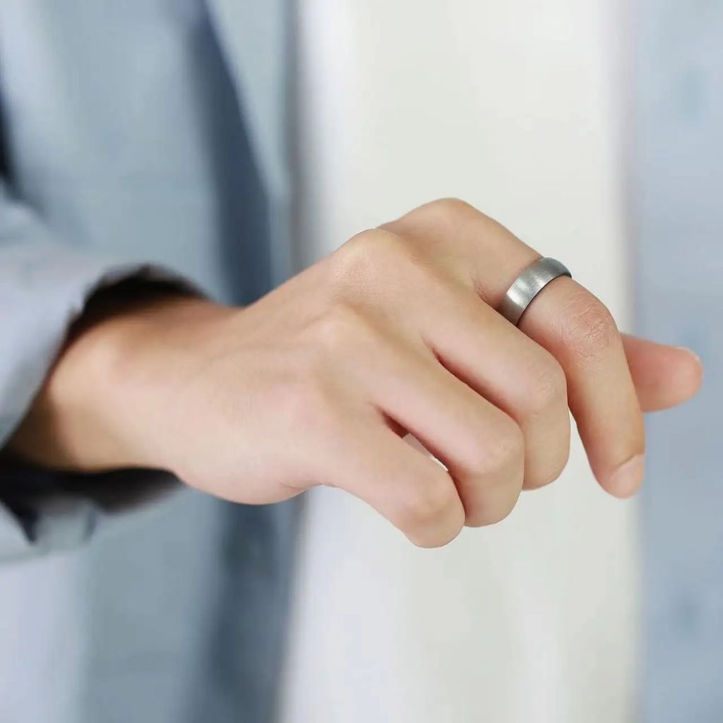 CINCIN COWOK cincin cwok cicin lelaki cincin pria halal bahan titanium anti karat keren elegan gante