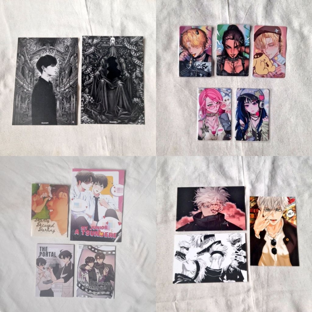 [Fanmerch] JJK ALNST ORV Photocard Artprint Doujin merch (BACA DESKRIPSI)
