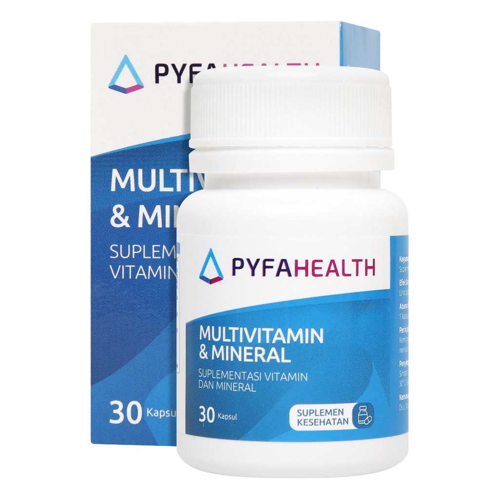 PYFAHEALTH MULTIVITAMIN & MINERAL 30 KAPSUL | Suplemen Multivitamin