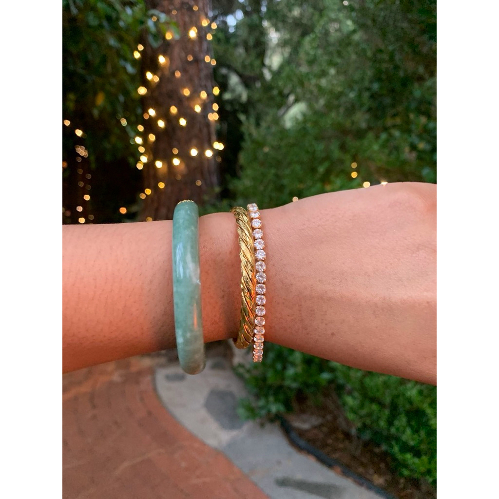 Giok Asli (Jade Bangle) GRADE A