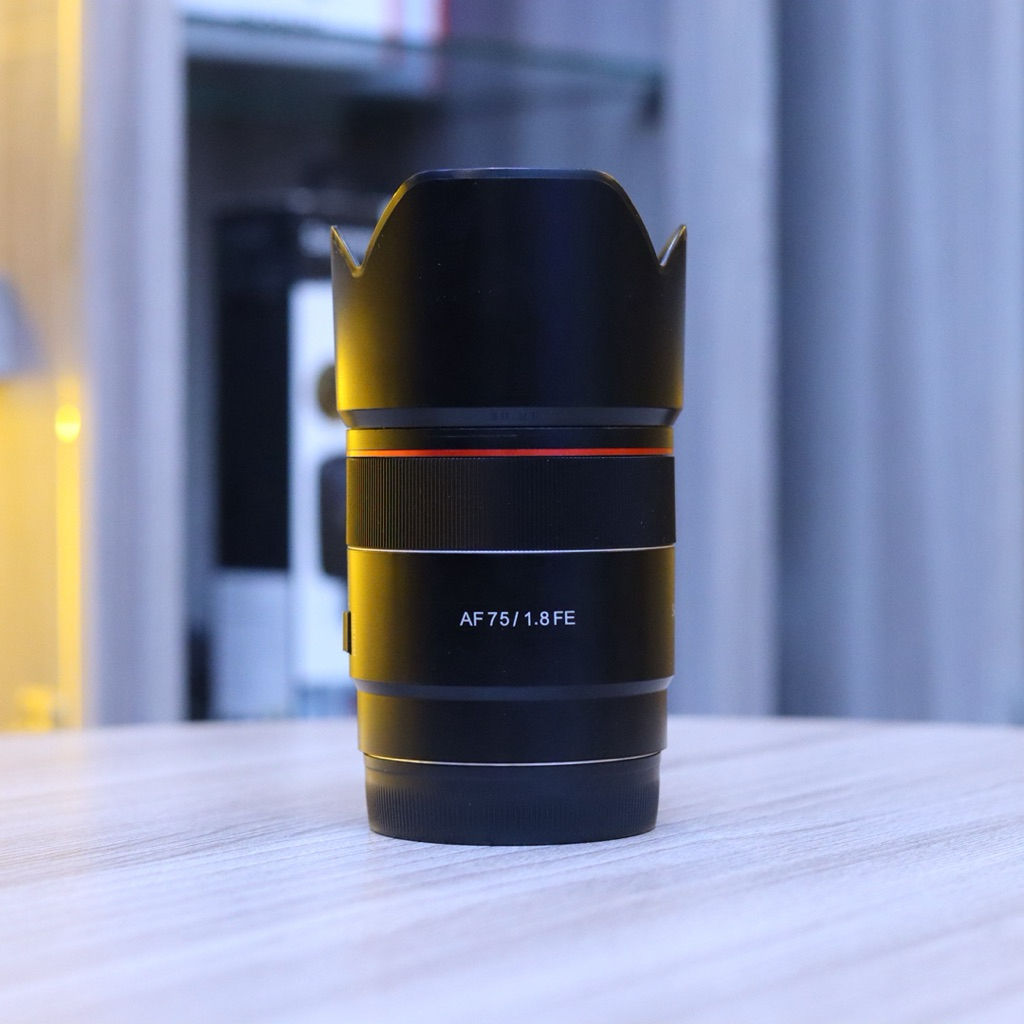 LENSA SAMYANG AF75MM F1.7 SONY - LENSA SAMYANG AF75MM F1.7 SONY