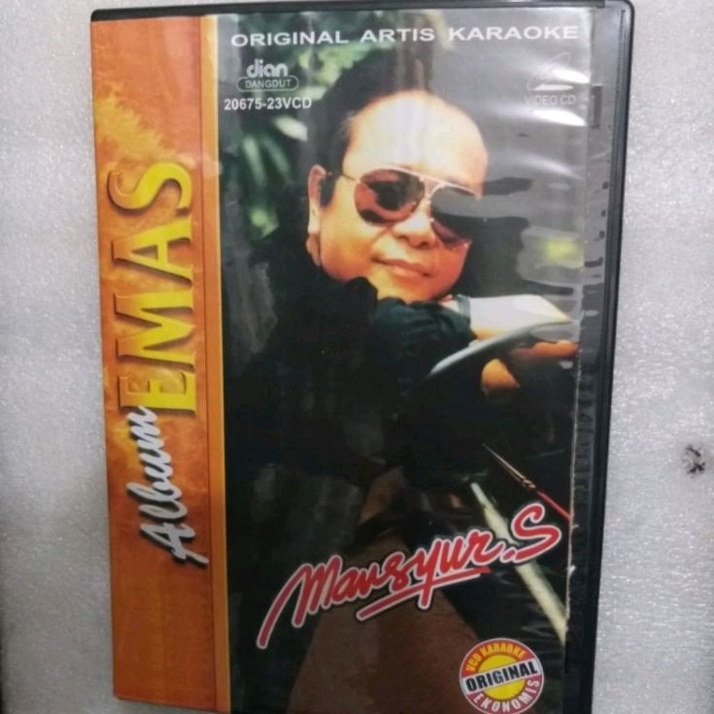 VCD KARAOKE ALBUM EMAS MANSYUR S
