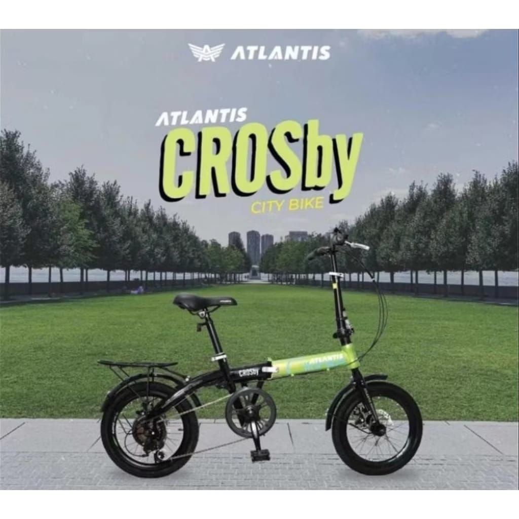 Sepeda lipat Atlantis Crosby 16/20 inc