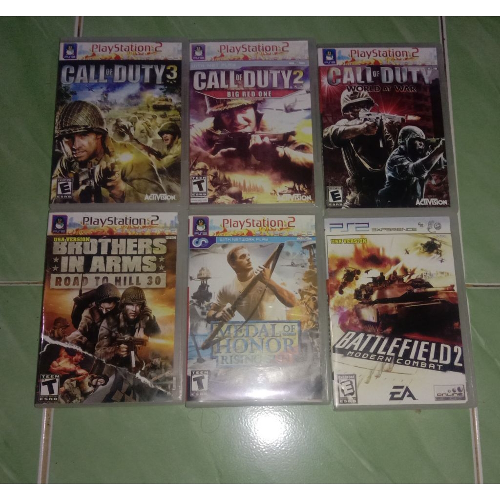 KASET PS2 KOPAB bekas (borongan ambil semua)