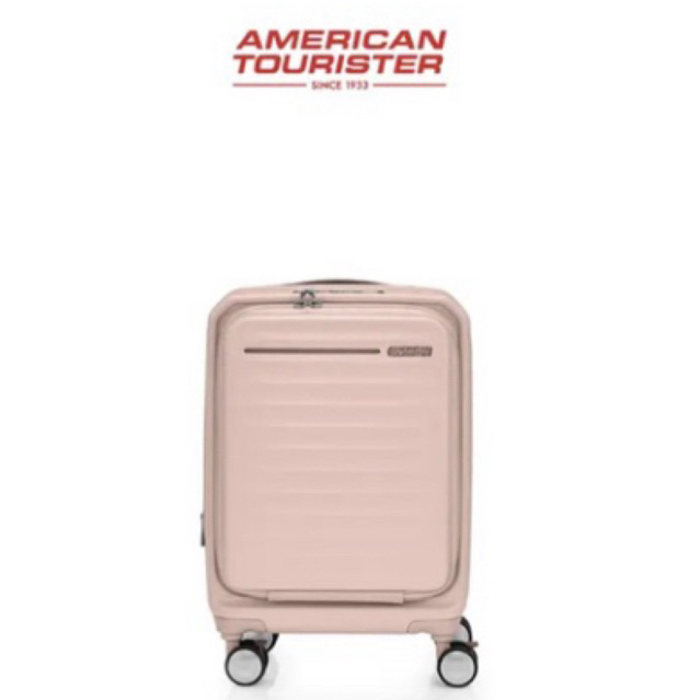 Koper American Tourister Frontec Spinner Front Laptop 20 inch Cabin Size
