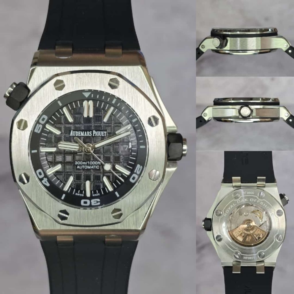 Jam tangan pria ADM Automatic 42MM Diver Stainless Japan