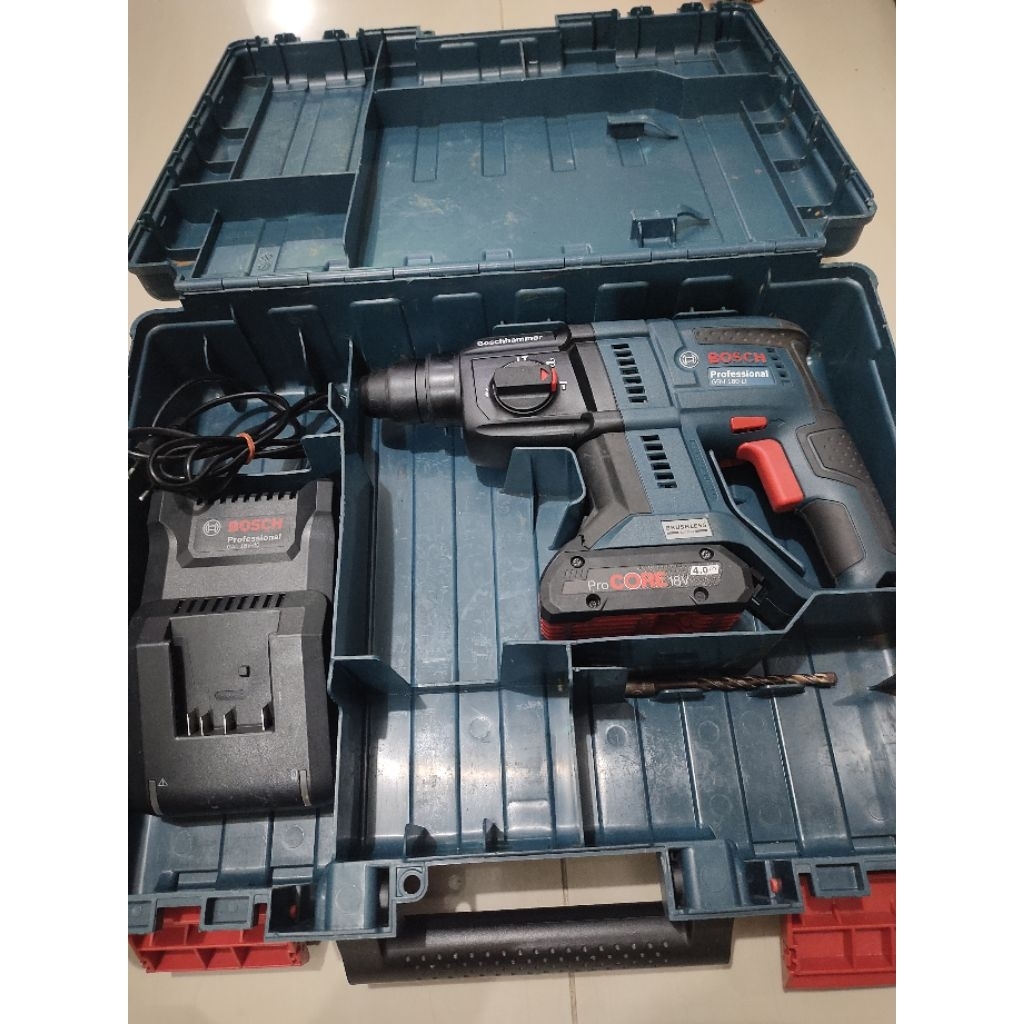 hammer drill bosch cordless GBH 180 LI
