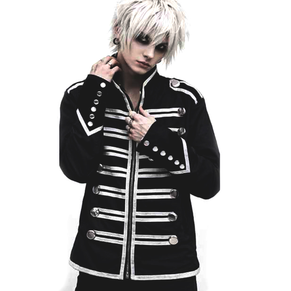 MILITARY JACKET MY CHEMICAL ROMANCE THE BLACK PARADE - MY CHEMICAL ROMANCE MILITARY JACKET THE BLACK