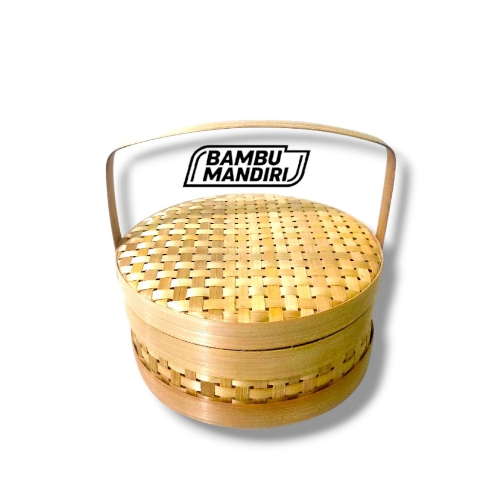 Rantang Bambu 1 Susun Premium / Hampers Rantang Bambu / Hampers lebaran