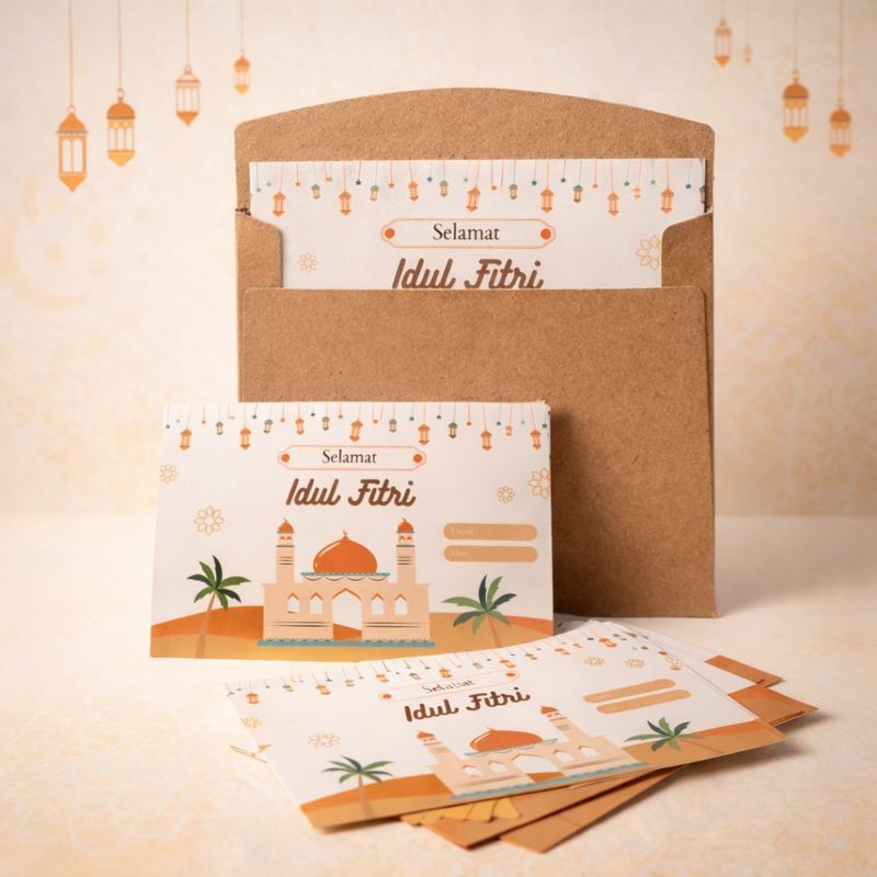 KARTU UCAPAN IDUL FITRI - TAG IDUL FITRI - IDUL FITRI TAG - IDUL FITRI HAMPERS