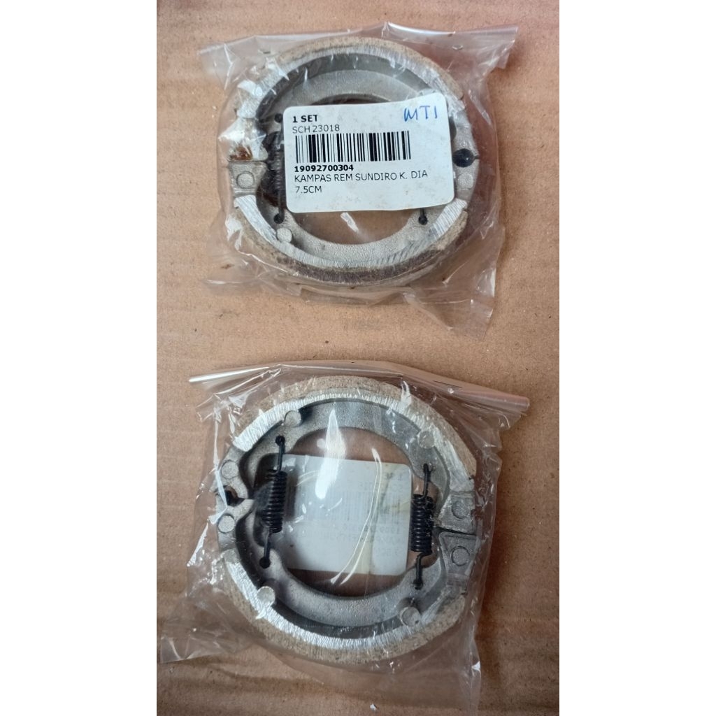 kampas rem baby matic qingqi , ring 8