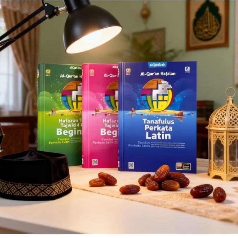 al quran latin dan terjemah / Hafazan Beginner Perkata Latin A5 HC 8 Blok / AlQuran terjemah Latin