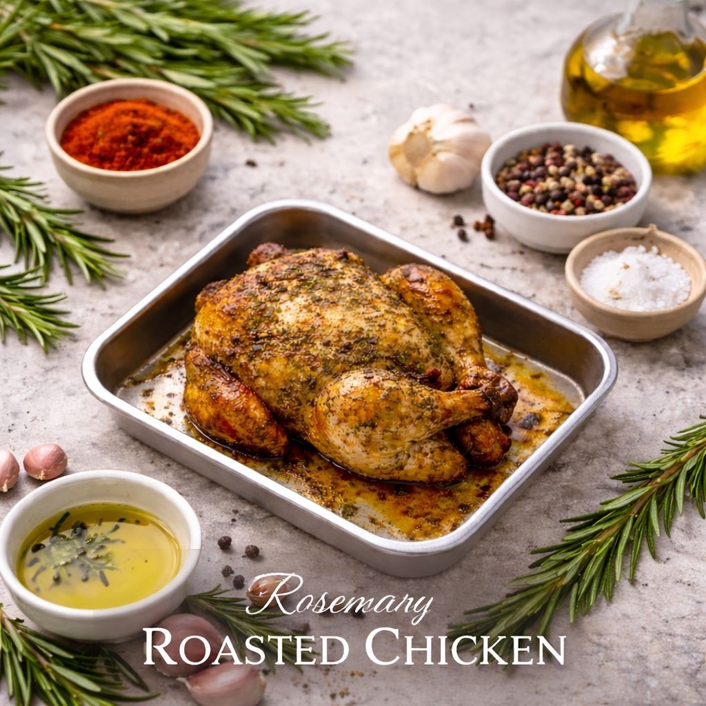 Rosemary Roast Chicken/Ayam Guling/Ayam Panggang