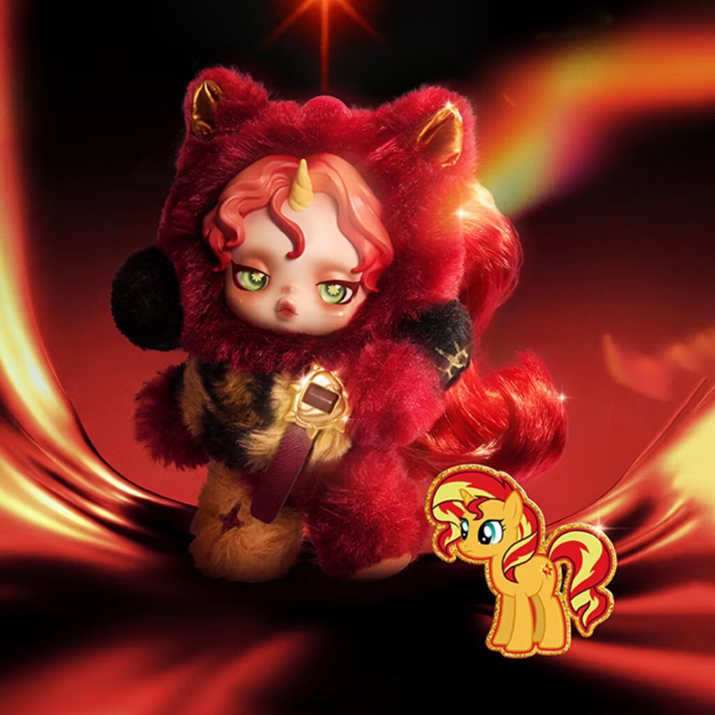 Skullpanda X My Little Pony Secret Sunset Shimmer Ori