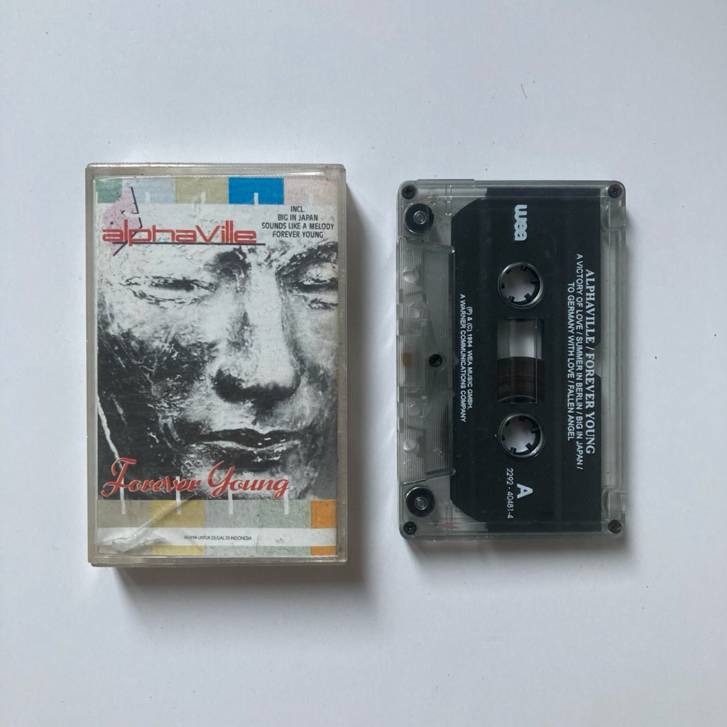Kaset Pita Alphaville Forever Young Original ( ada minus )