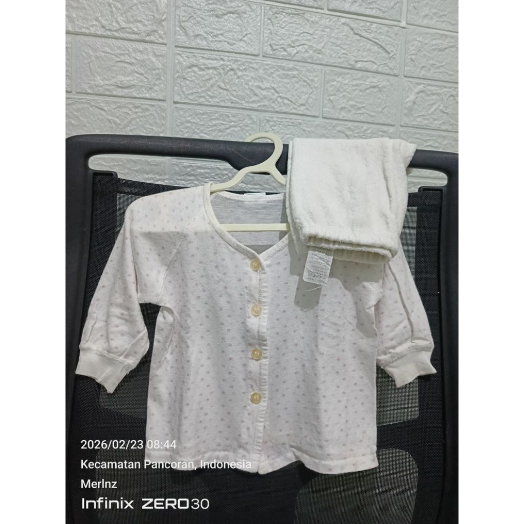 Baju setelan bayi perempuan 0-12month dari SE SAC BABY dan Agabang