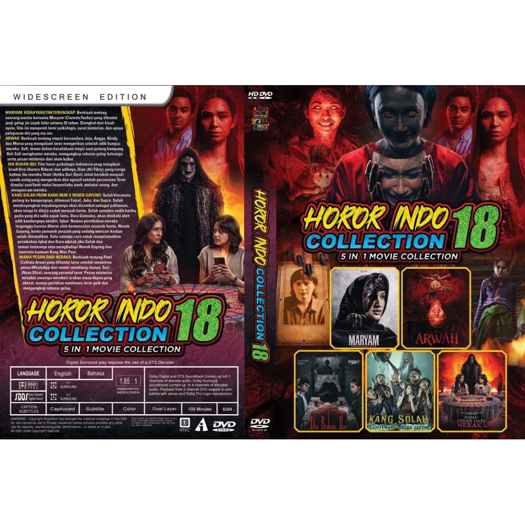 Kaset Koleksi Film Indo Horror Vol.18 2026