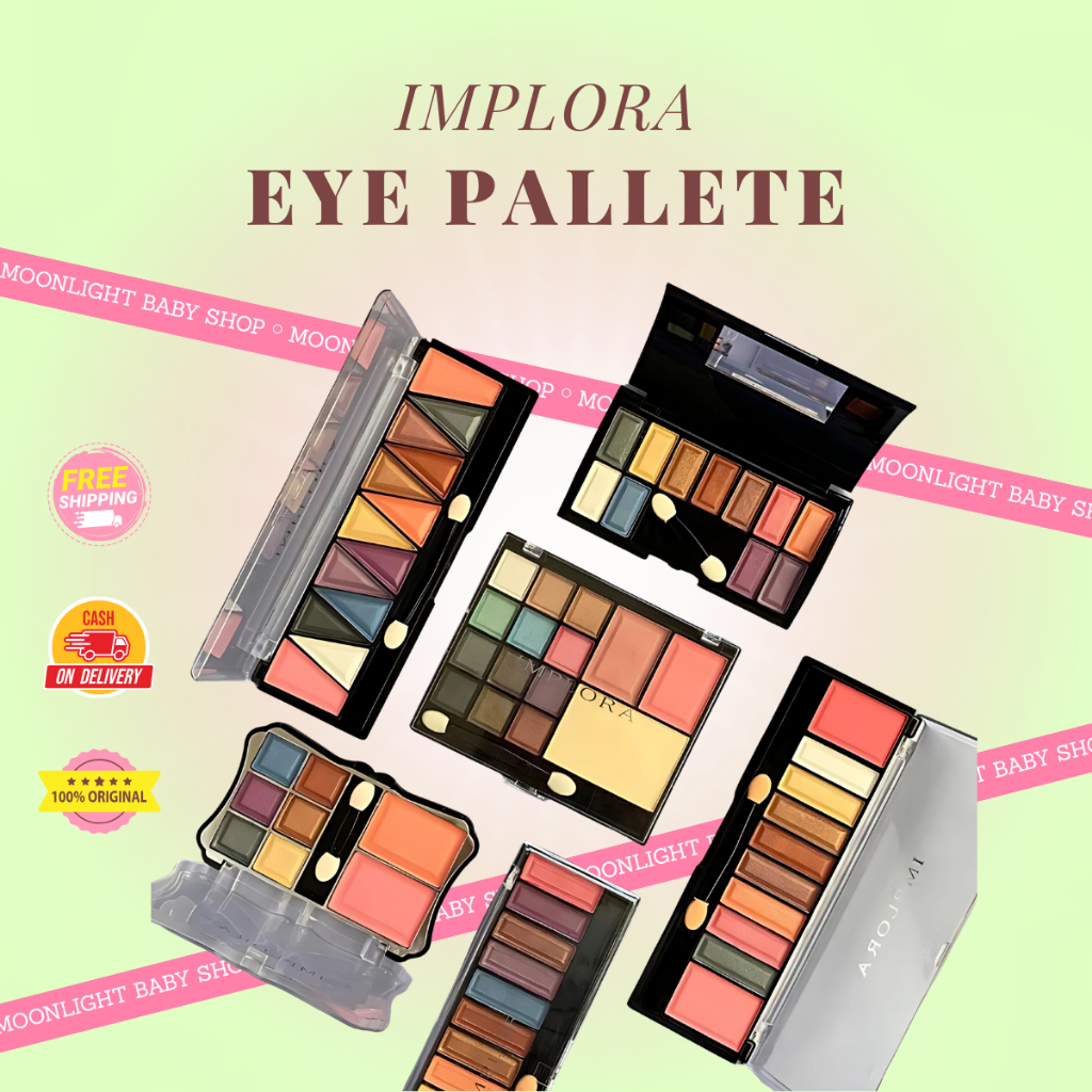 Implora Eyeshadow Pallete BPOM Palet Eye Shadow
