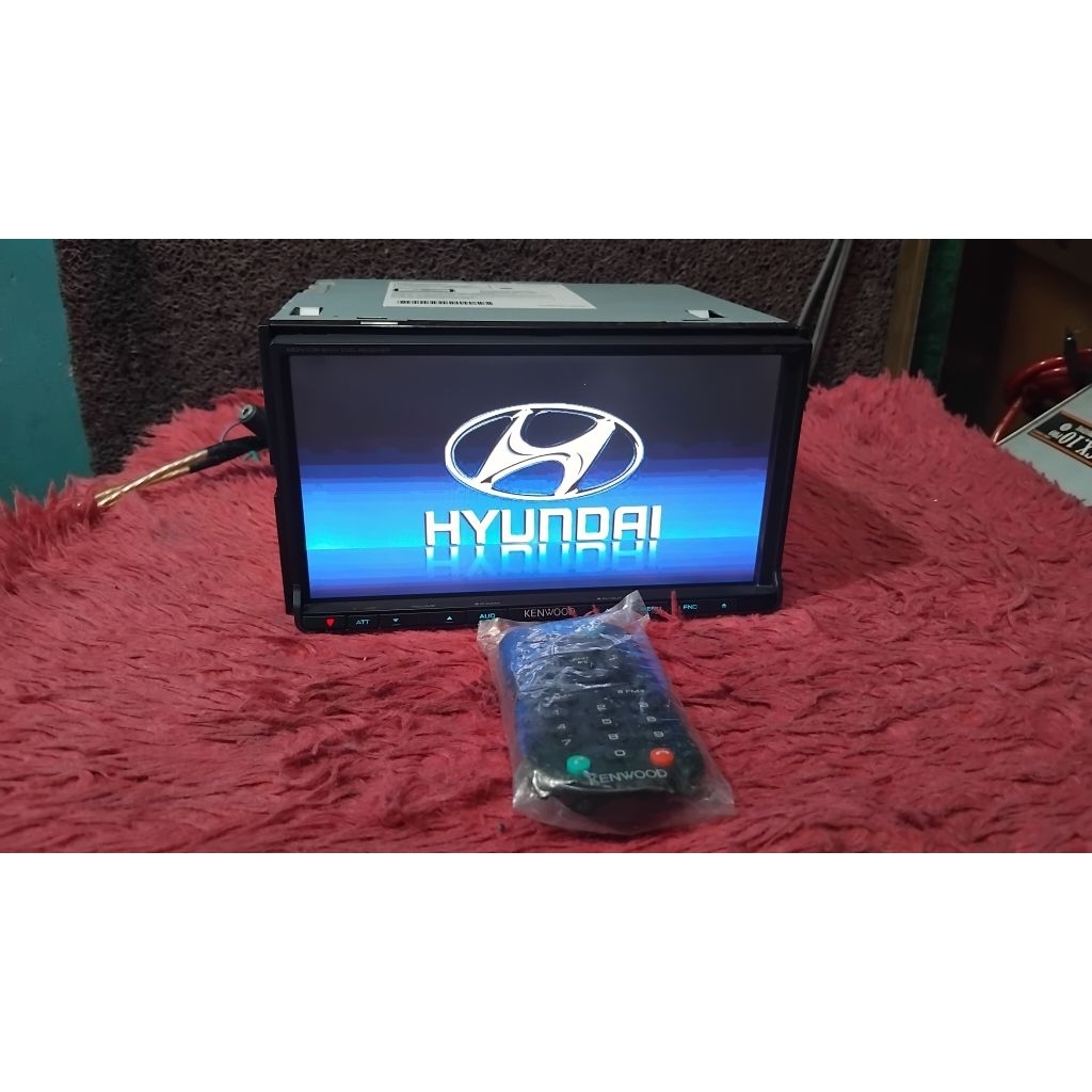 head unit dabeldin KENWOOD DDX-6031 standar mobil YUNDAI udah supor blutoot