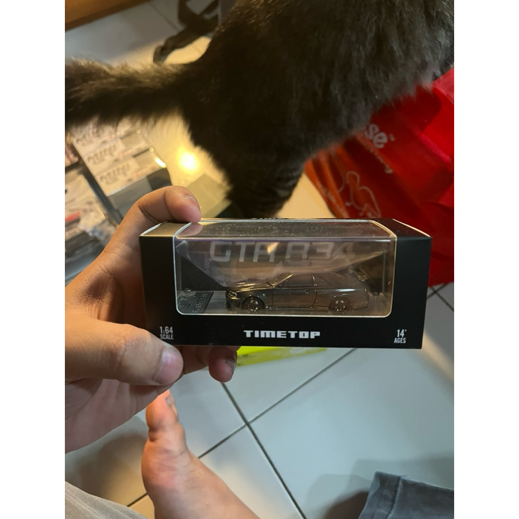 Time Top Nissan GT-R34 Carbon black (LIMITED RAREE)