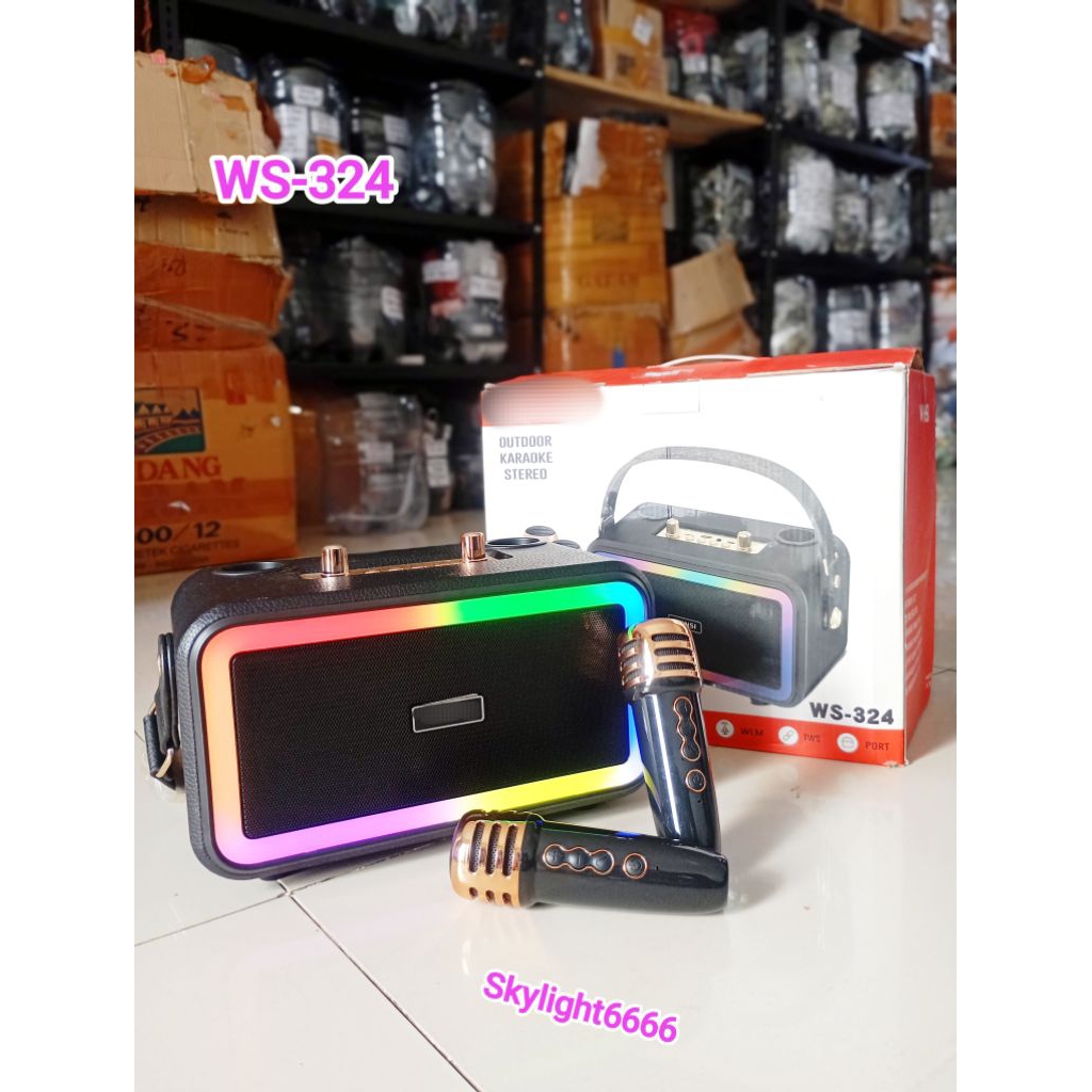 Speaker BLuetooth S-324 Returan/Rusak