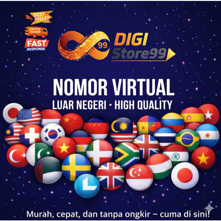 Nomor Virtual Luar Negeri Top Untuk Whatsapp Permanen Murah