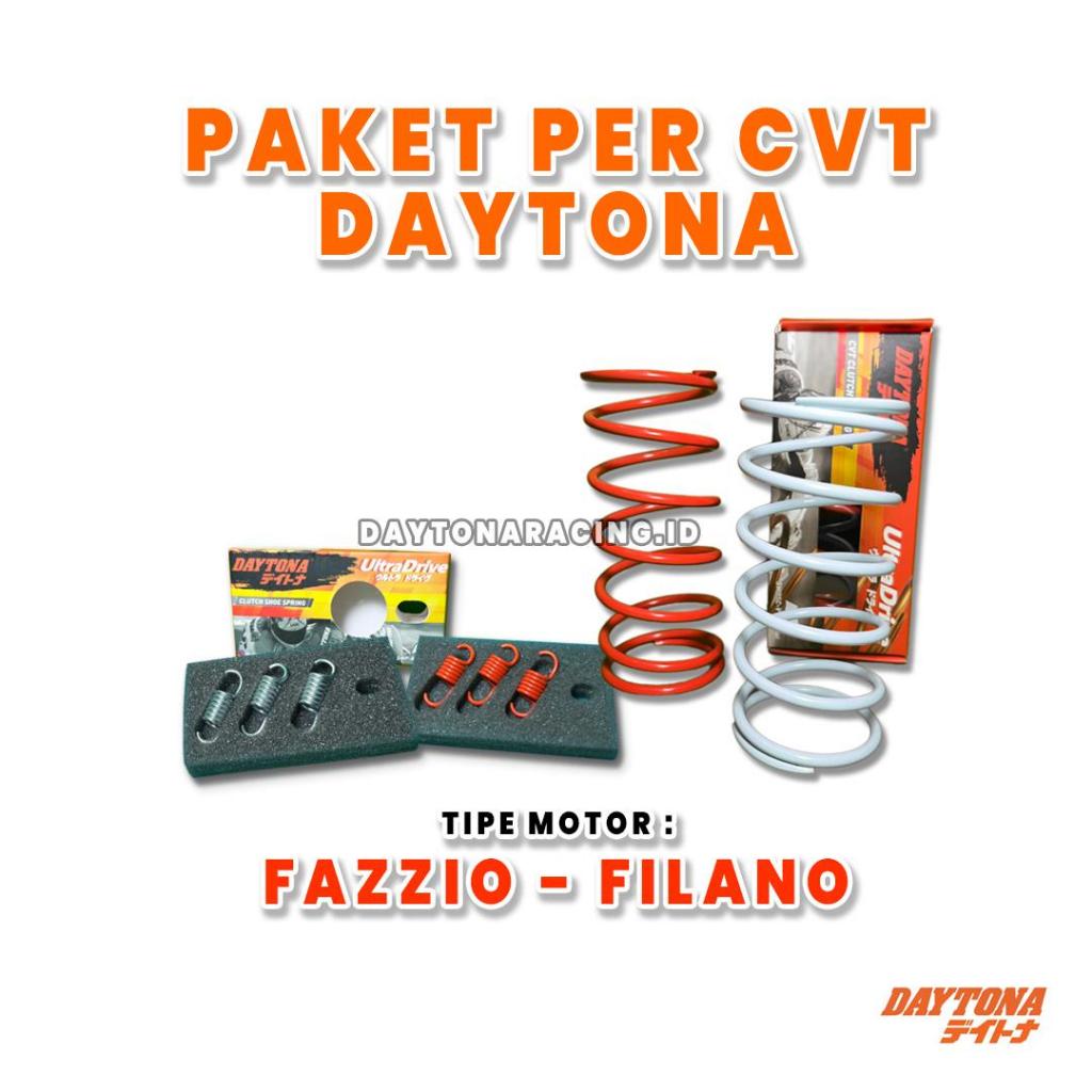 PAKET PER UPGRADE CVT FAZZIO 125 GRAND FILANO 125 DAYTONARACING