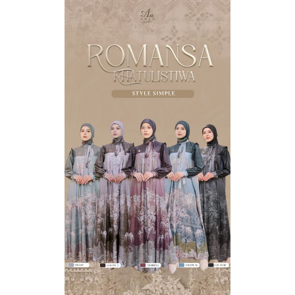 Ready|| Romansa Khatulistiwa Sarimbit 2026 by Aden Signature