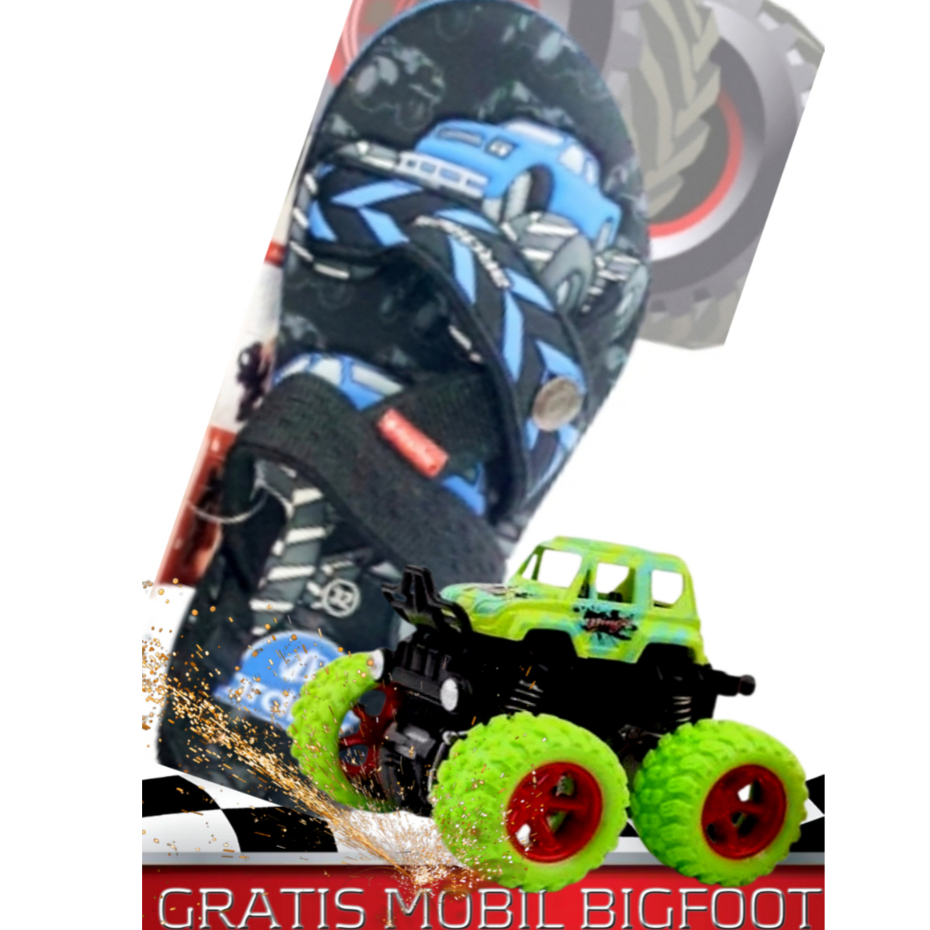 BERHADIAH MOBIL BIGFOOT SANDAL GUNUNG ANAK size 24-37 HOMYPED Sendal Gunung Anak cowok Sandal Anak H