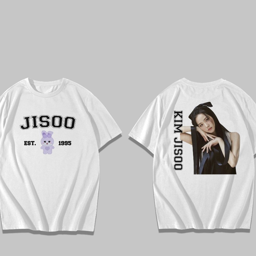 KAOS KIM JISOO / KAOS JISOO BLACKPINK / KAOS BLINK / KAOS KPOP