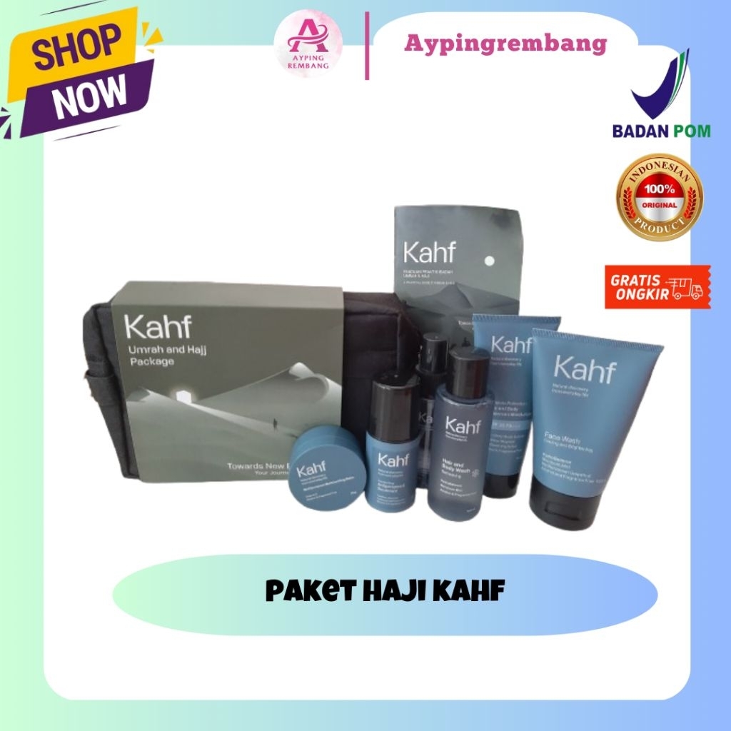 PAKET KAHF HAJI LENGKAP DENGAN PERAWATANNYA