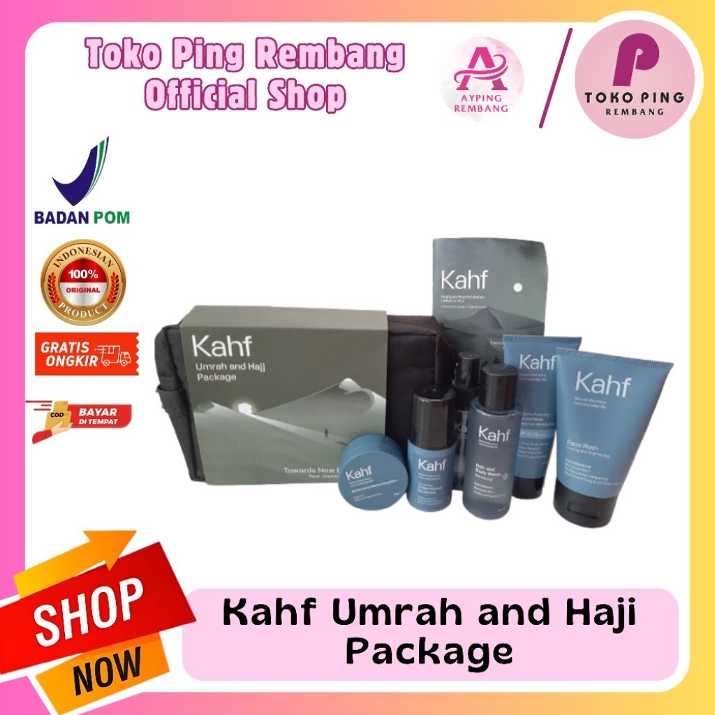 KAHF PAKET UMRAH DAN HAJI SUPER LENGKAP