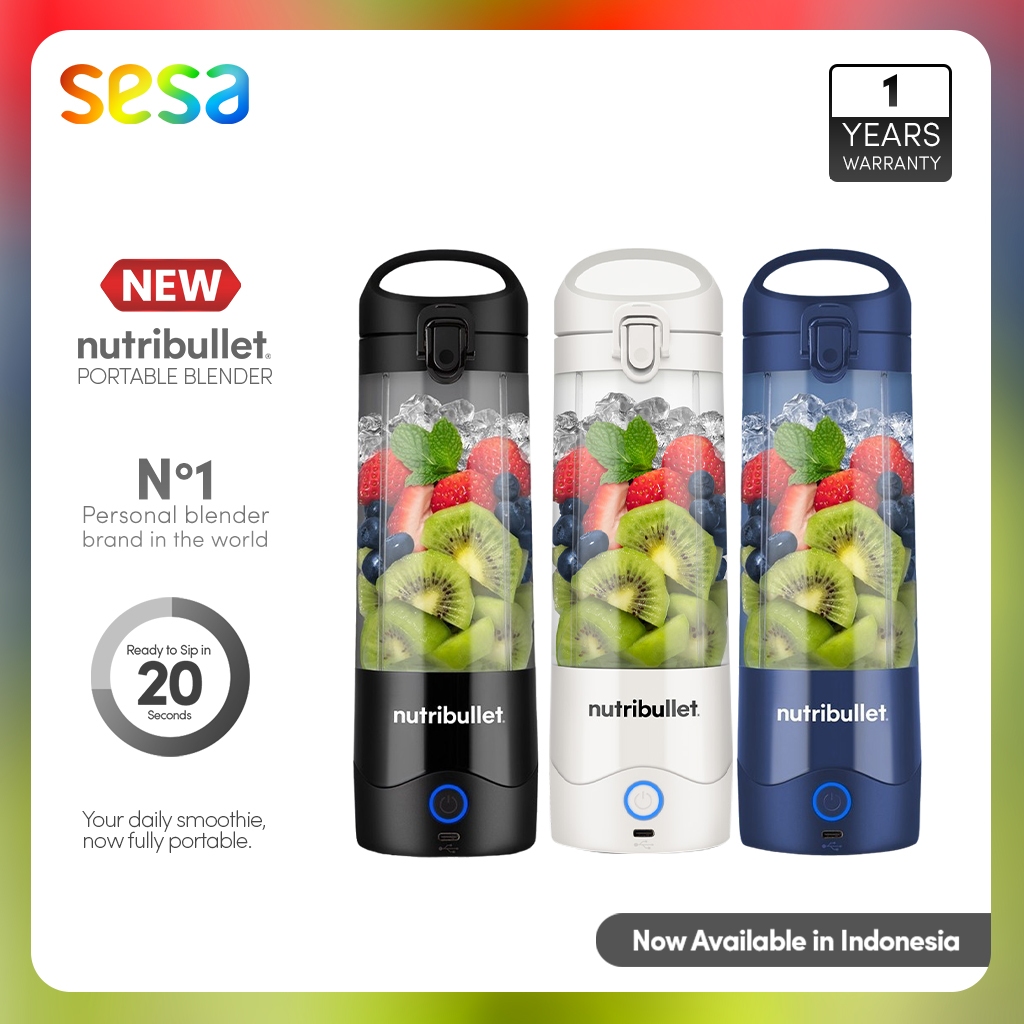 Nutribullet Portable Blender – Blender Mini Praktis Tanpa Kabel