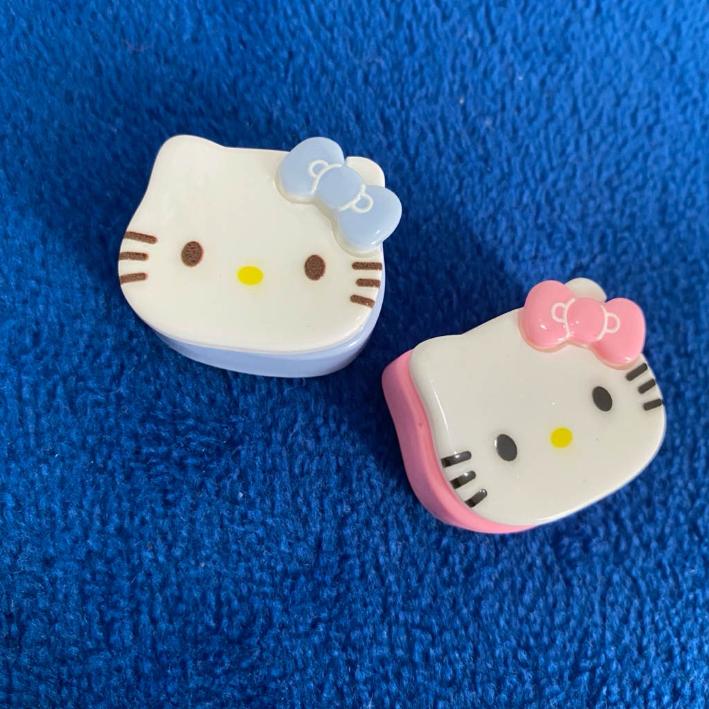 MAINAN ANAK MINI FIGURE BOX COKLAT HK HELLO KITTY MINIATUR CLAY CUSTOM