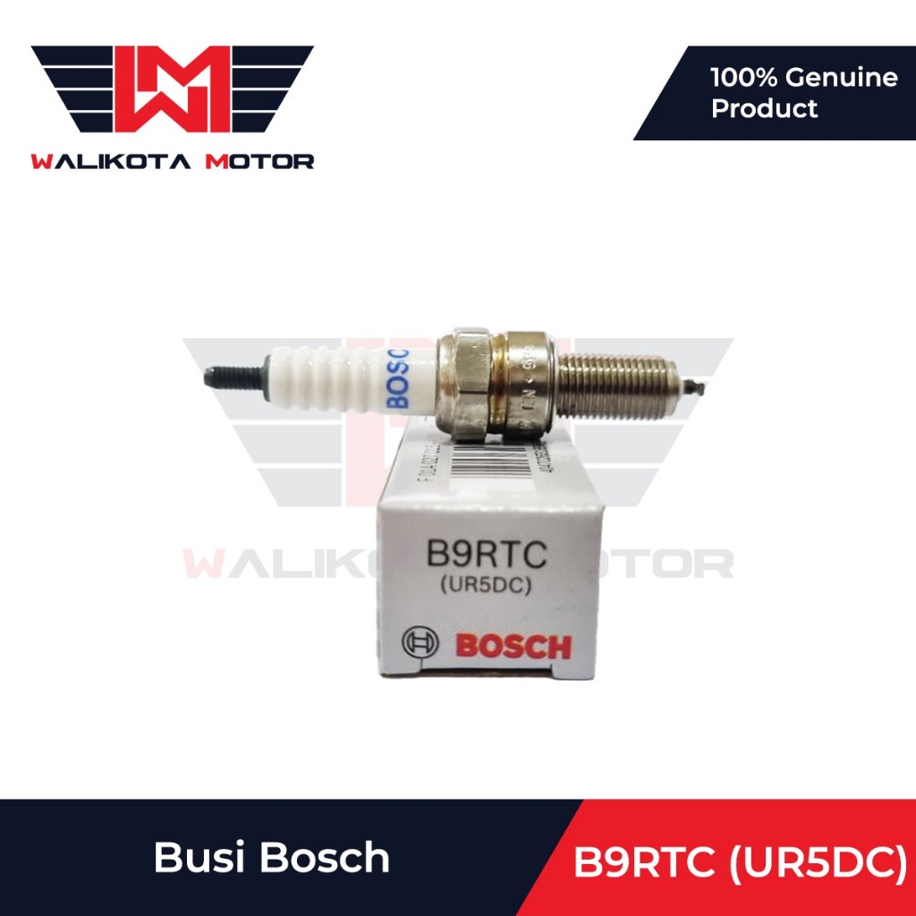 BOSCH BUSI MOTOR B9RTC (UR5DC) SPARK PLUG MOTOR CB150 VERZA BEAT CBR250 JUPITER MX ORIGINAL