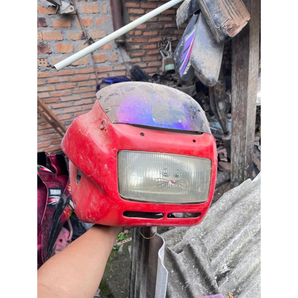 lampu depan set suzuki rgr jumbo original bekas