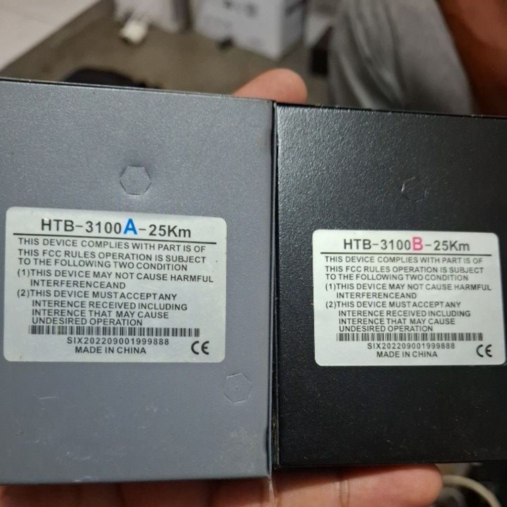 HTB B3100 SINGGEL FIBER WDM REDY A DAN B +ADAPTOR redy sepasang