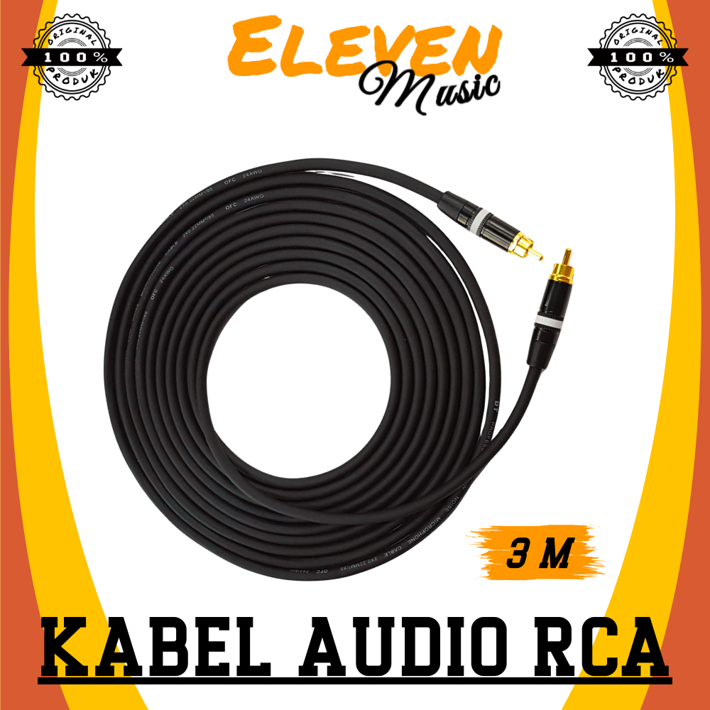 Kabel Audio Costum Jack RCA to RCA