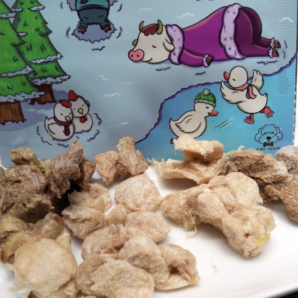 freeze dried turkey ayam kalkun mixed snack anjing kucing g.bytaste homemade