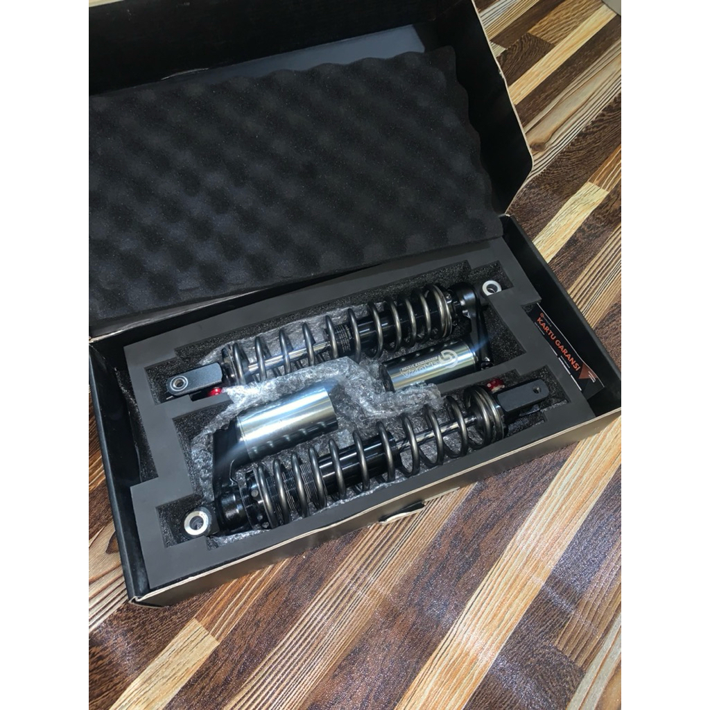 shock groza ukuran 350mm warna grey titanium