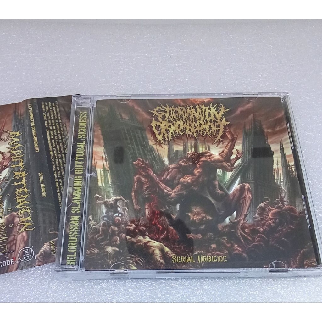 CD audio Extermination Dismemberment - Serial Urbicide