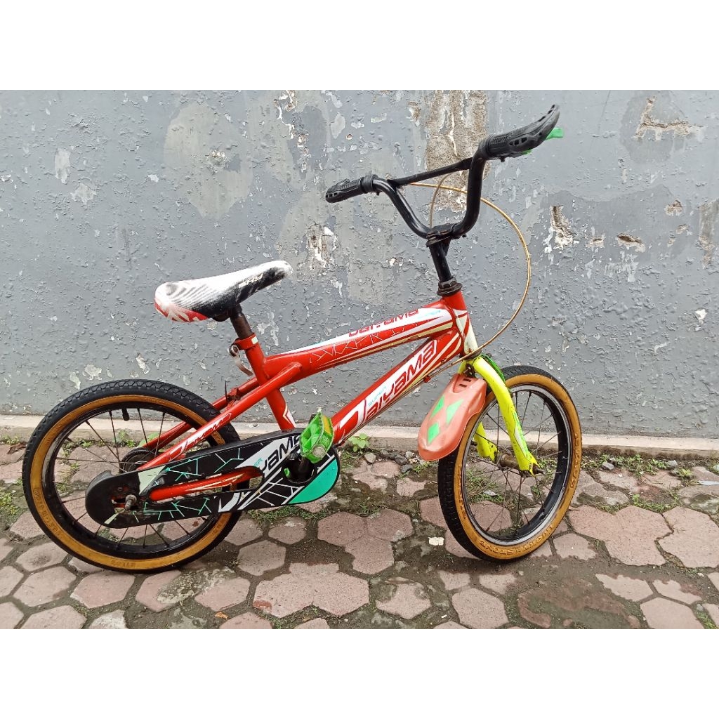 sepeda anak BMX laki-laki ukuran 12 & 16
