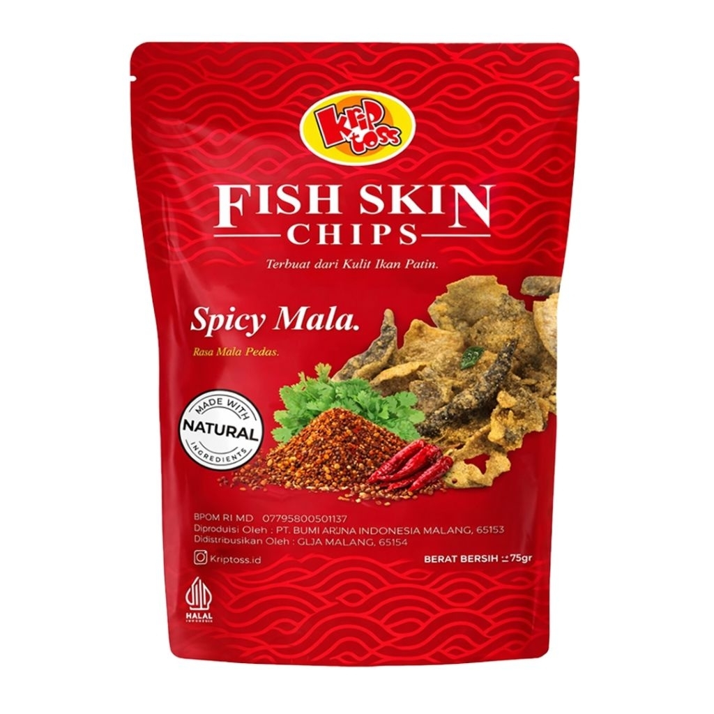 Kriptoss Fish Skin Mala 75gr