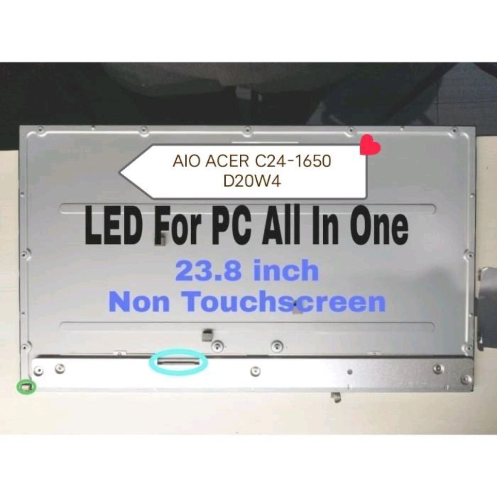 LED LCD AIO ACER C24 1650 C24-1651 D20W4 23.8 INCH FULL HD