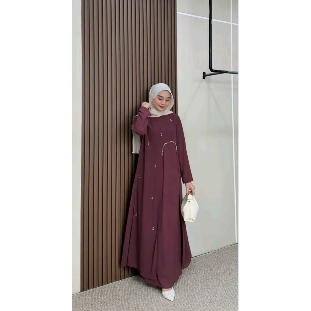Gamis Burgundy