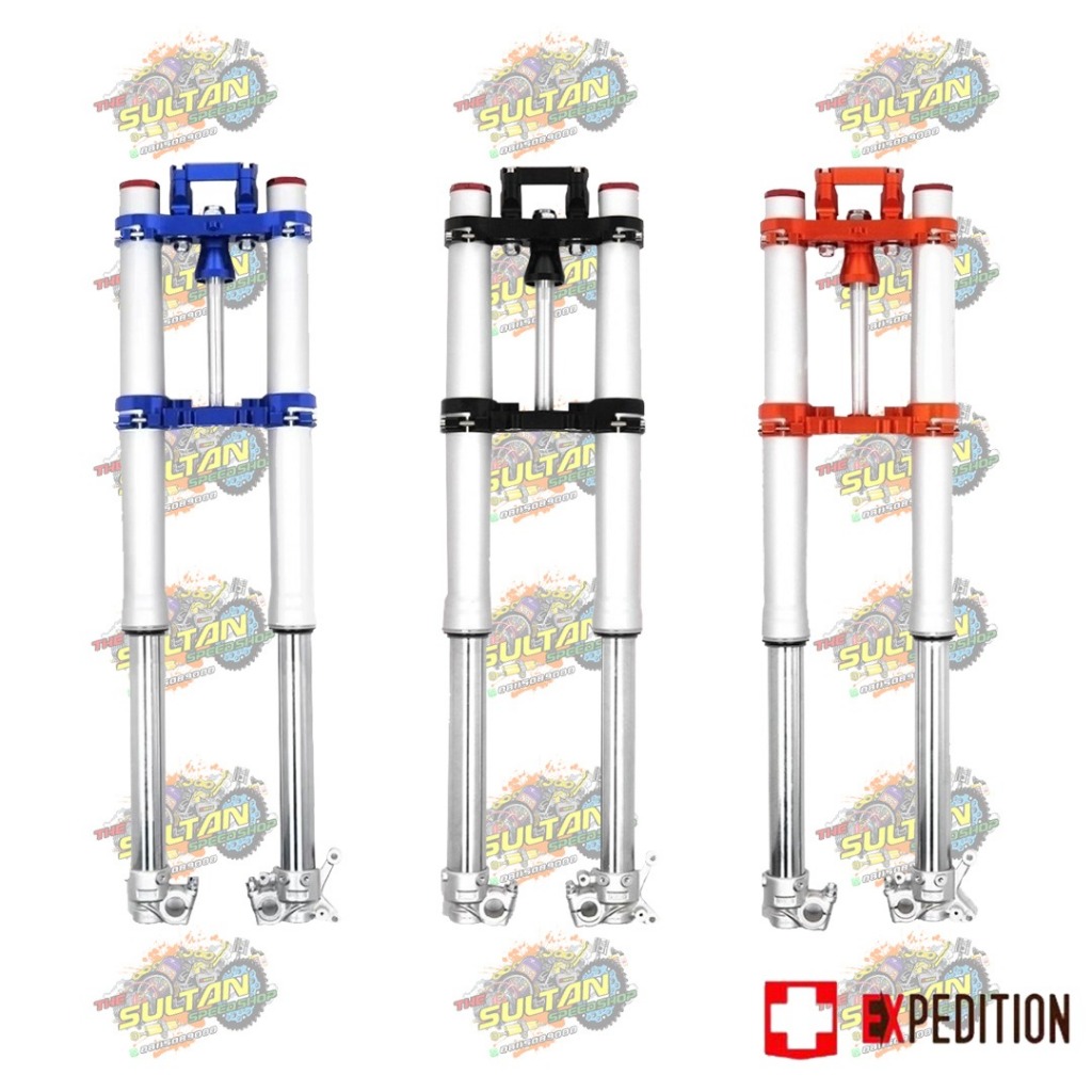 UPSIDE DOWN CROSS REAL JUMP KLX EXPEDITION